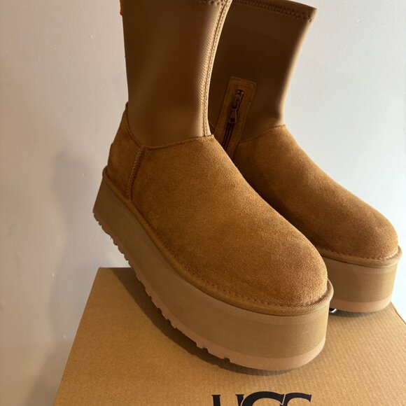 Ugg Classic Dipper Platform Boot Women Brand New Authentic price is firm - Picture 6 of 8